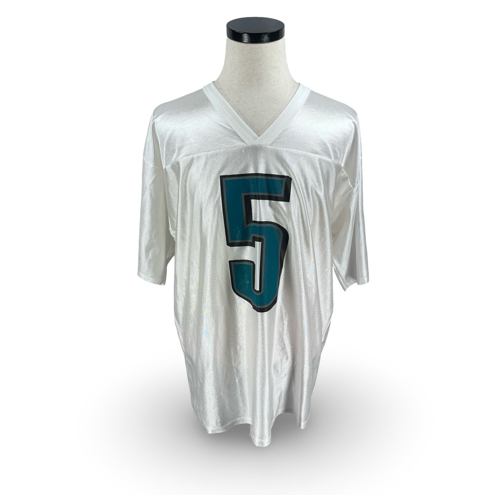 Vintage NFL Philadelphia Eagles Donovan McNabb 5‎ White Jersey Mens Large White